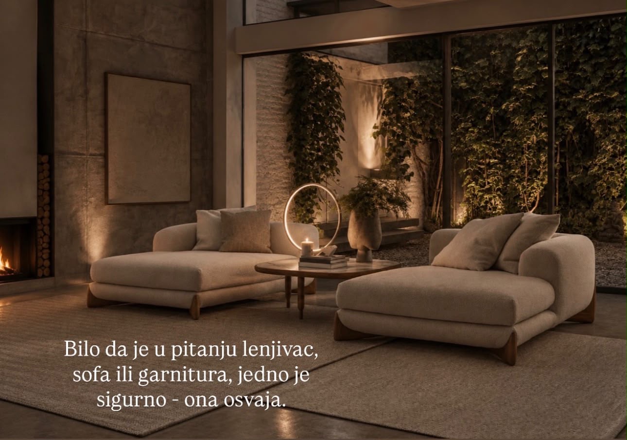 PUFFY · sofa i lenjivac